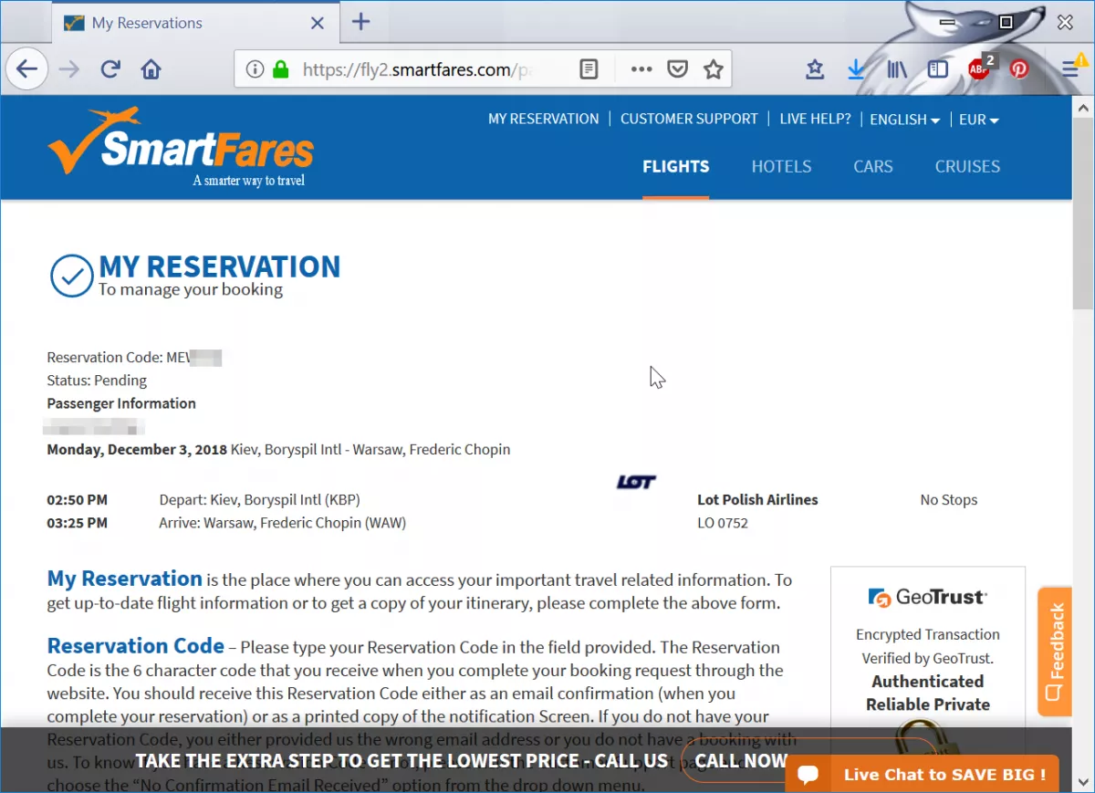 Cheap flights Smartfares reviews - [Travel comparator]