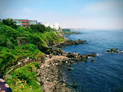 Vacation Packages Tricks: How Can Fly More For Less? : Exploring Jeju island coastline in South Korea with a vacation package