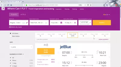 Квитки на літак Нью-Йорк - Богота : Де я можу FLY Нью-Йорк Нью-Йорк до Боготи рейси