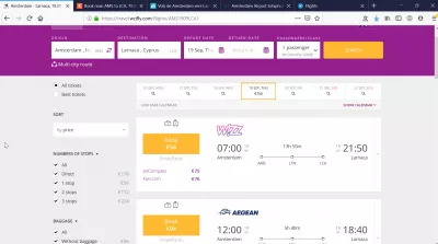 What are the best one way дешеві авіаквитки from Amsterdam to Larnaca? : Перельоти з пересадкою з Амстердама в Ларнаку на сайті Where Can I FLY