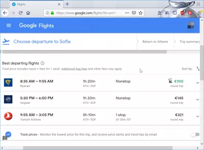 Olcsó járatok Szófia Athén : Olcsó járatok Szófia Athén on Google flights