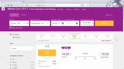 എല്ലാ എയര്ലൈനുകളും നിങ്ങളുടെ മടക്ക തീയതി തെരെഞ്ഞെടുക്കുക ഫില്റ്റര് ബൈ എയര്ലൈന്: : Wego.co.in ന്റെ ചിലവു കുറഞ്ഞ കോപെന്ഹേഗന് ല് നിന്ന് ടരാംടോ ലേക്കുള്ള വിമാനങ്ങളുടെ നിര കണ്ടെത്തൂ