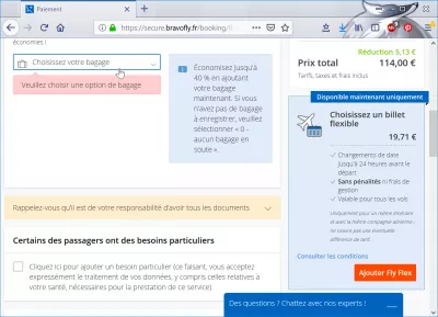 Bravofly anmeldelse booking billig flybillett : Fleksibelt billettalternativ