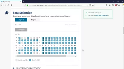 Je li mrežna stranica za rezervaciju letova putem leta (Flight Network)? Flightnetwork recenzije : Izbor sjedala