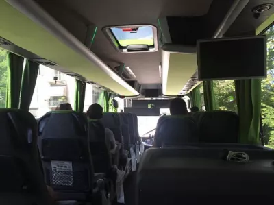 Flixbus bookinganmeldelse : Flixbus interiør