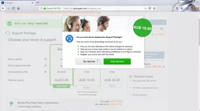 GoToGate-gjennomgang: er bestillingen av GoToGate-flyreiser legitim? : GoToGate svindel kundesupport popup