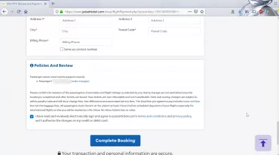 Gjennomgang av JustAirTicket legit flybooking, er det bra? : Retningslinjer og gjennomgang