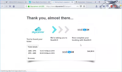 Secret Flying error fare : Fare verified at 345€