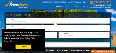 Smartfares Flights Booking Review