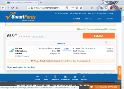 Cheap flights Smartfares reviews : Smartfares cheap flight quotes result