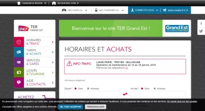 Train TER SNCF tickets booking GrandEst Strasbourg : Train TER SNCF tickets booking GrandEst Strasbourg