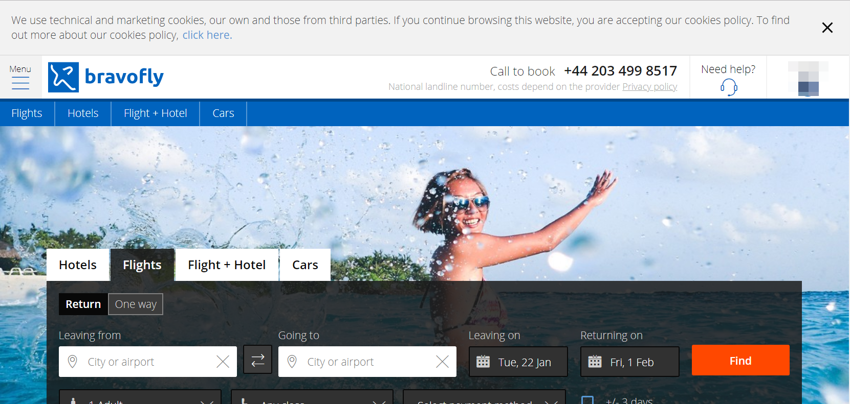 Bravofly review booking cheap flight